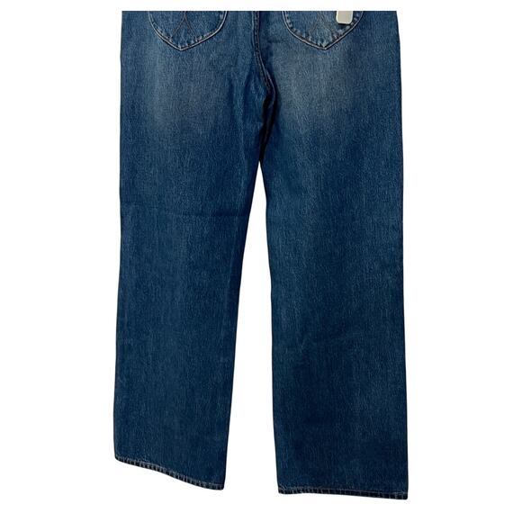 ROLLA'S JEANS WOMEN SIZE 10/28 HIGH RISE RELAXED STRAIGHT DARK VINTAGE BLUE - Picture 10 of 15